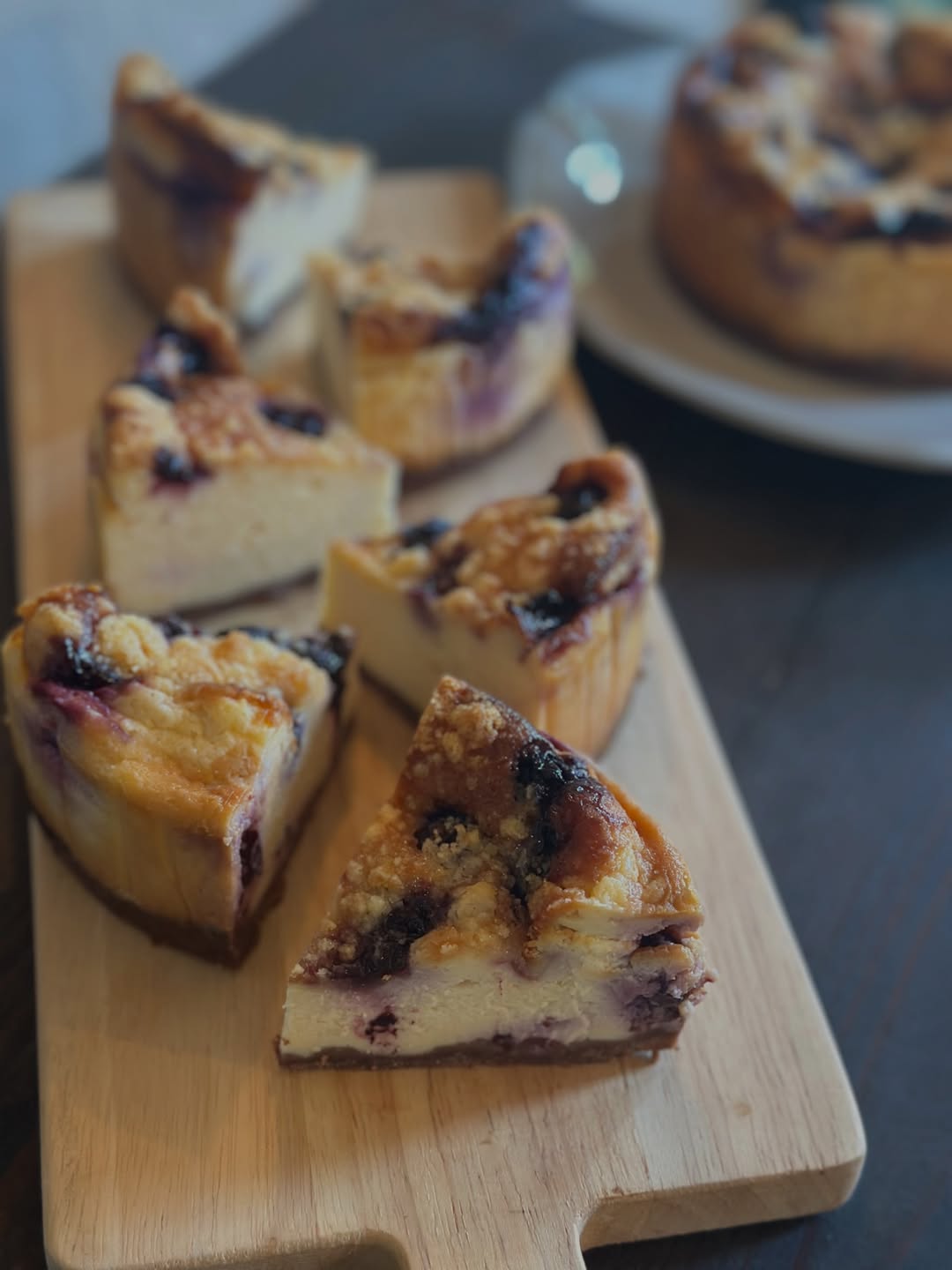 ブルーベリーチーズケーキ
